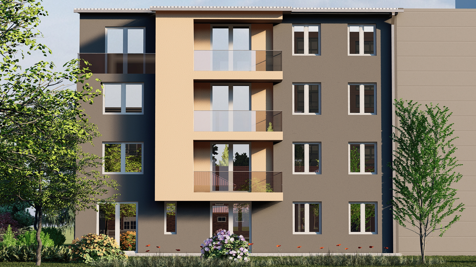 2-bed apartment, 64 m²
