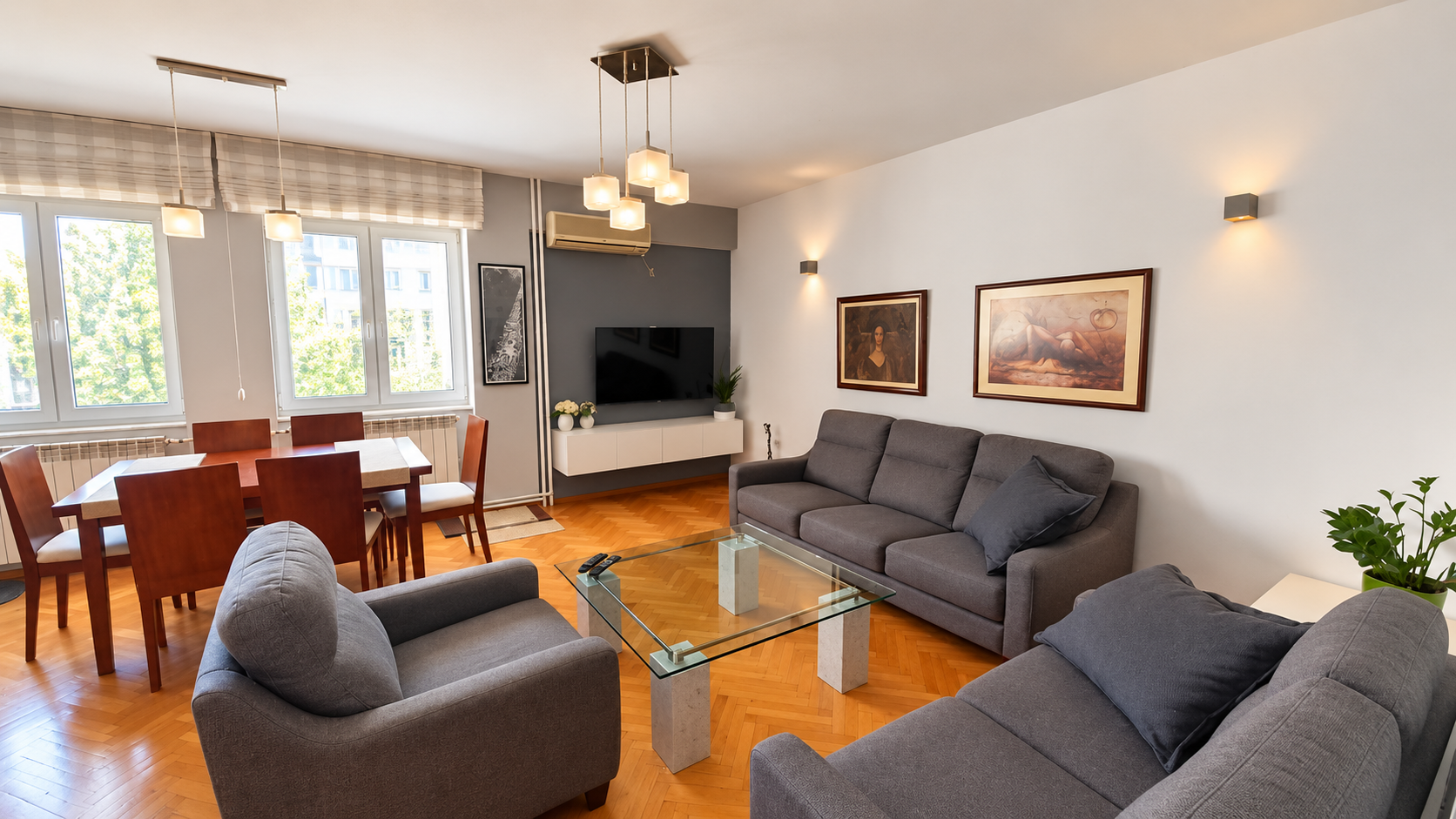 1-собен стан, 88 m²