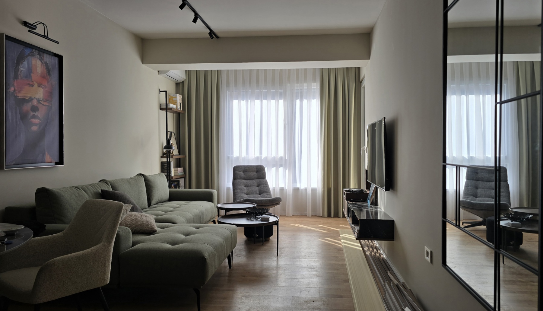Appartament ta' 1 kamra, 54 m²